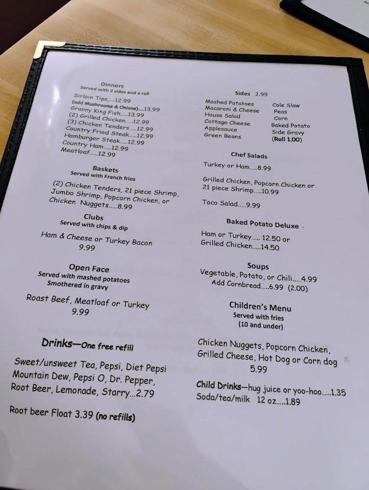 Minney's Family Restaurant Menu image 3